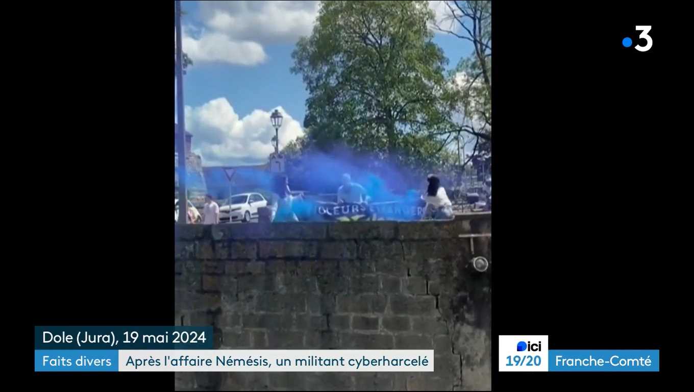 Après l'affaire Némésis, un militant harcelé