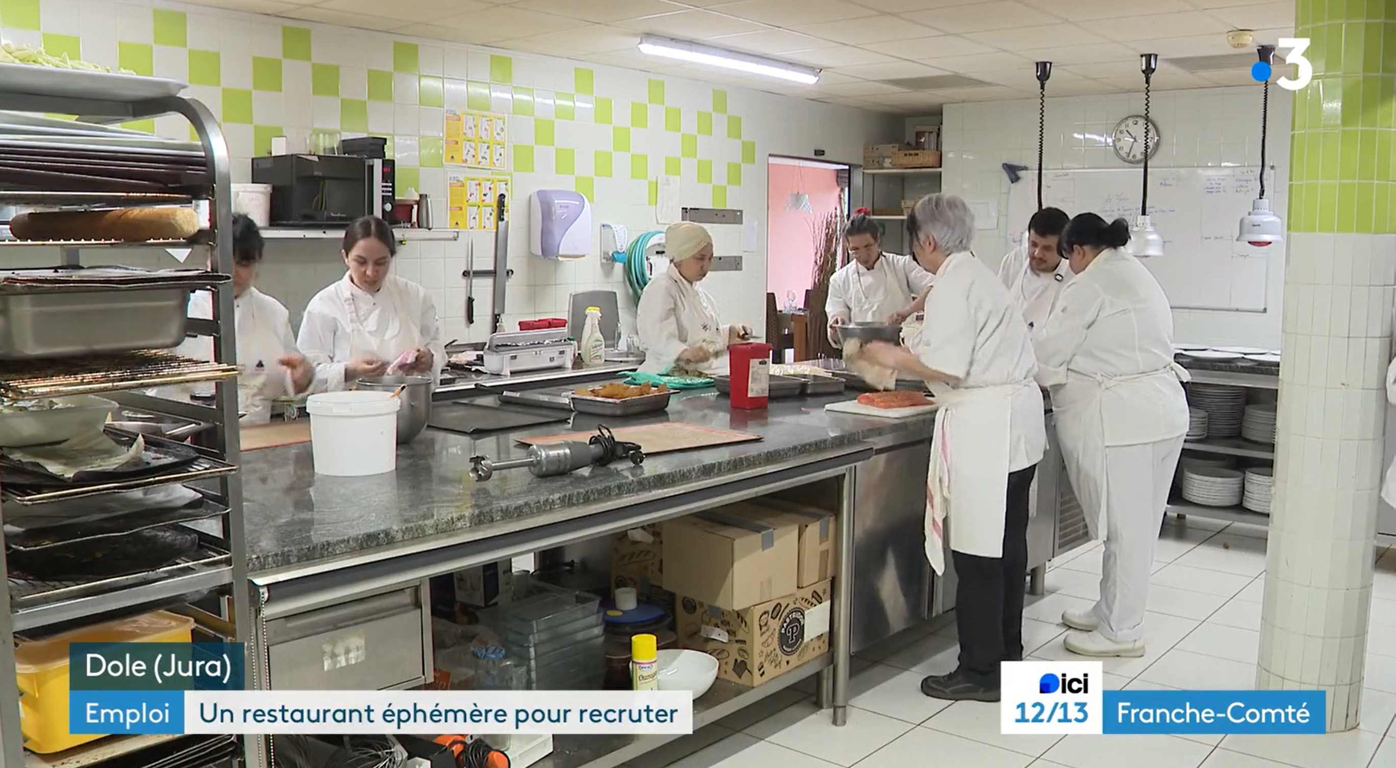 Un restaurant éphémère pour recruter